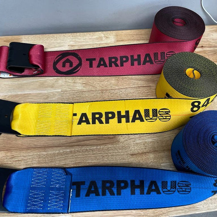 A Comprehensive Guide: Different Types of Straps for Secure Cargo | TarpHaus Selection