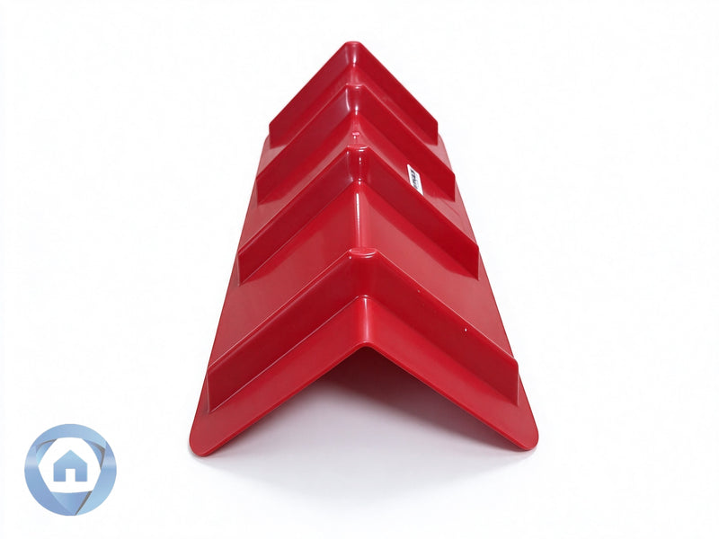 Vee-Shaped Corner Edge Protector 24” x 8” x 8” - Red