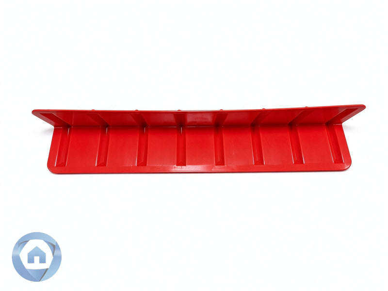 Vee-Shaped Corner Edge Protector 48” x 8” x 8” - Red