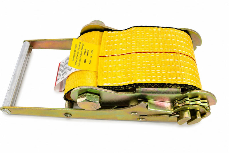 4” Ratchet ONLY with Flat Hooks - No Strap