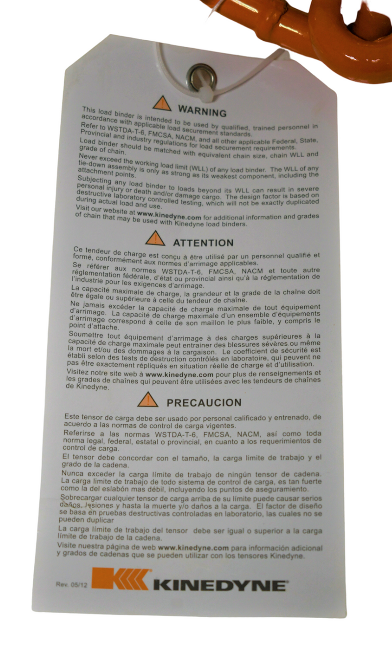 5/16" - 3/8" Ratchet Chain Binder Xtreme