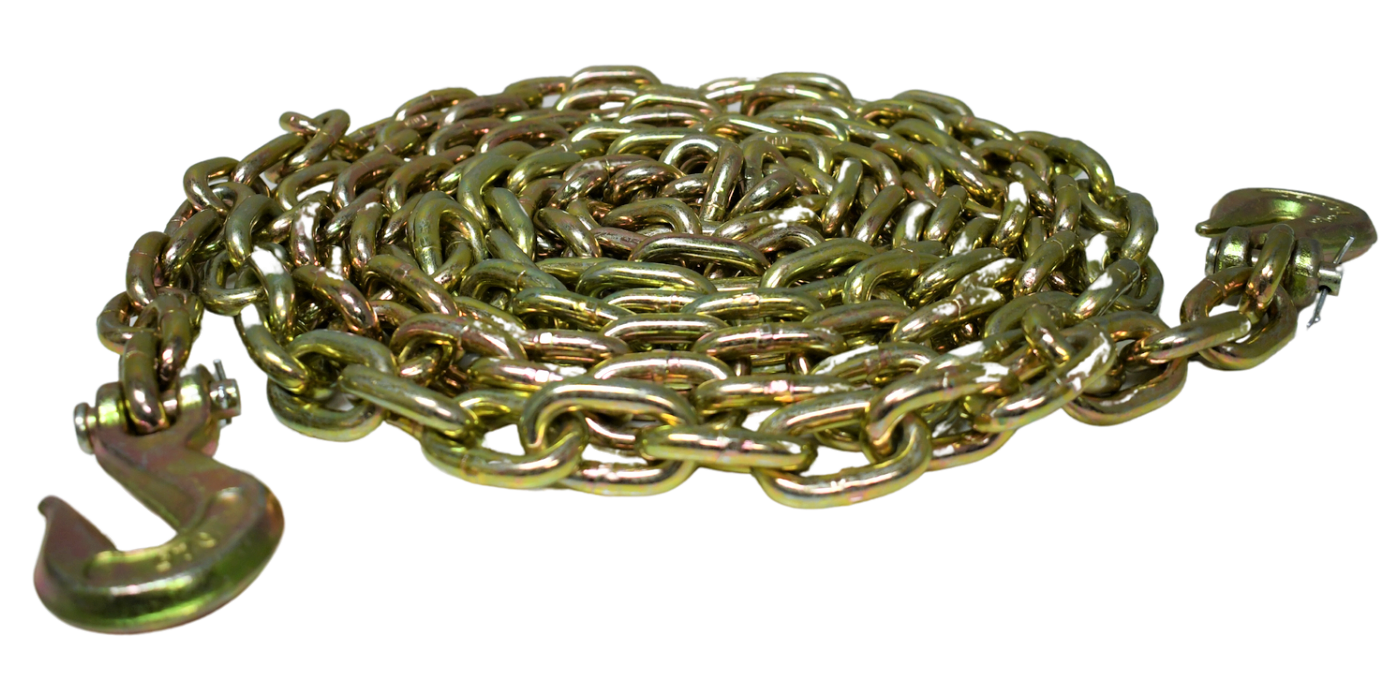3/8'' x 20' G70 Chain with Grab Hooks