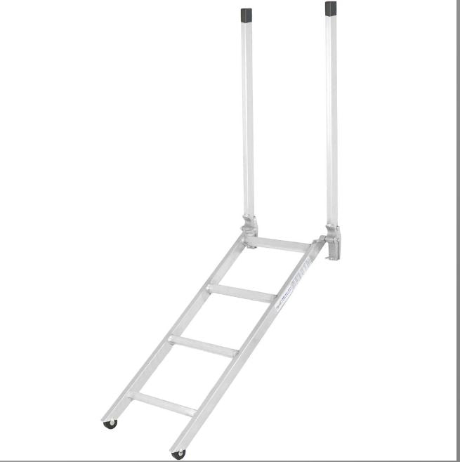Aluminum Trailer Ladder for Trailers 28" to 42" High