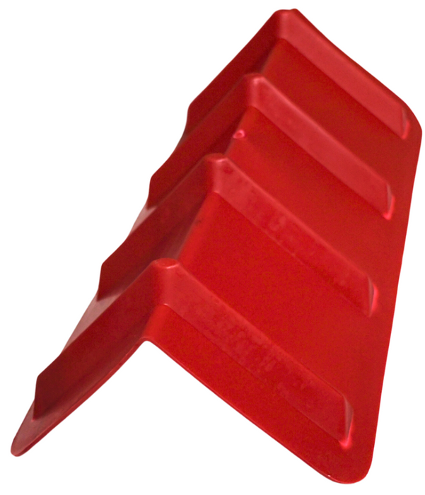 Vee-Shaped Corner Edge Protector 48” x 8” x 8” - Red — TarpHaus