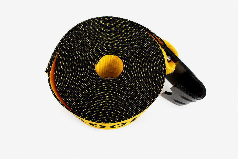 4" x 30' Winch Strap with Flat Hook