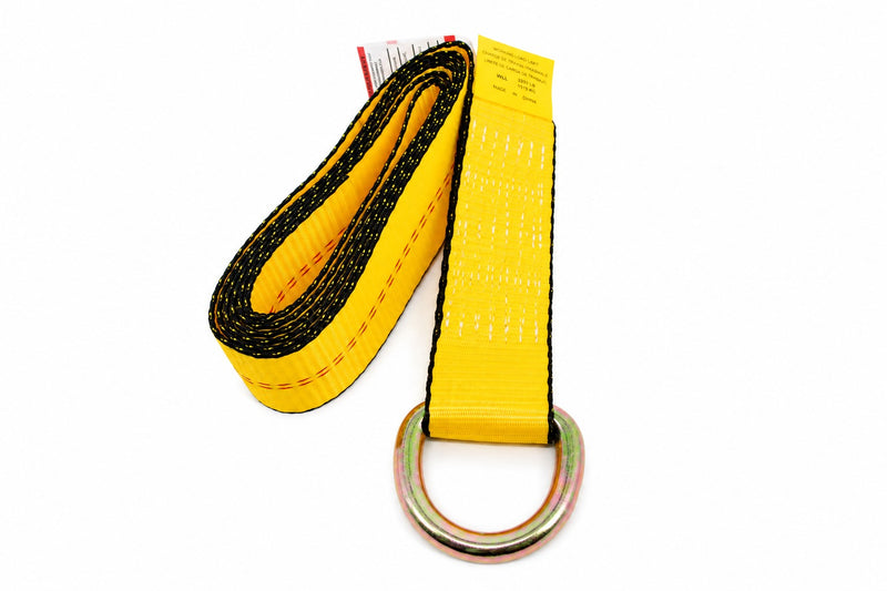 2"x12' Winch Lasso Strap w/ "O" Ring Auto Tow Tie Down Wheel Net