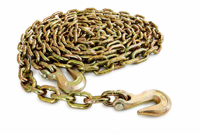 3/8'' x 20' G70 Chain with Grab Hooks