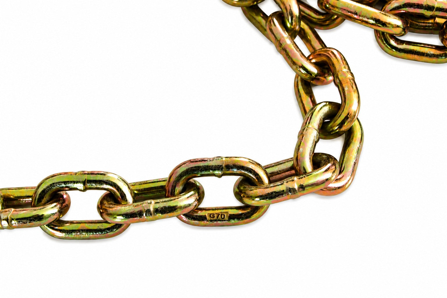 3/8'' x 20' G70 Chain with Grab Hooks — TarpHaus