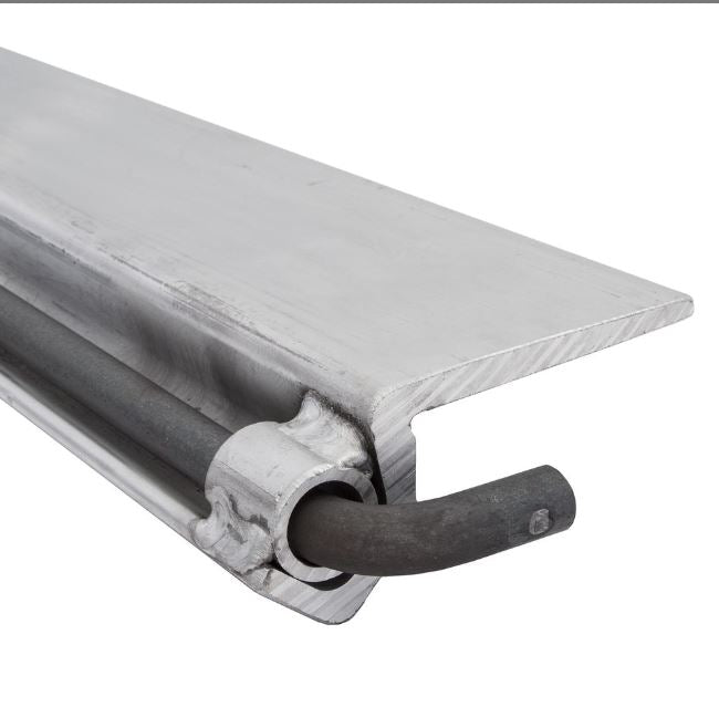 Aluminum Skid Seat w/ Steel Pin