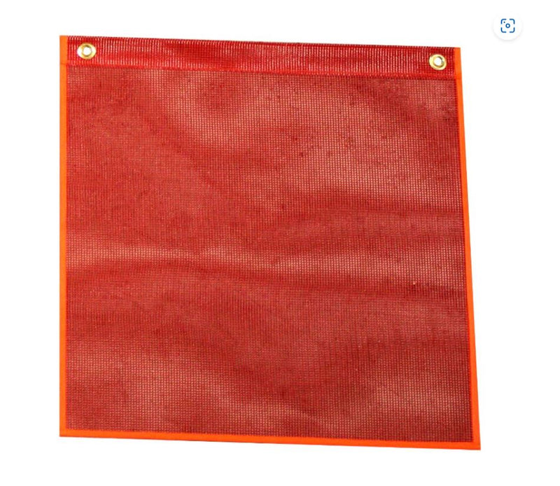 Vinyl Mesh Flag with Grommets