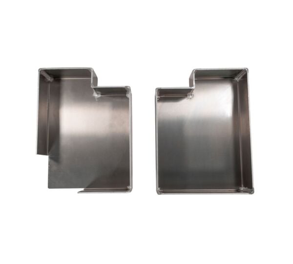 Aluminum Dunnage Holder for Flatbed Trailers - Bolt-On Wood Bracket Set - 1 Pair