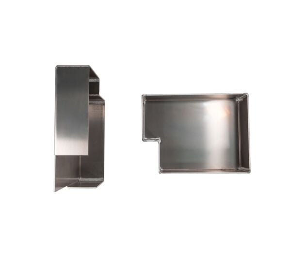 Aluminum Dunnage Holder for Flatbed Trailers - Bolt-On Wood Bracket Set - 1 Pair