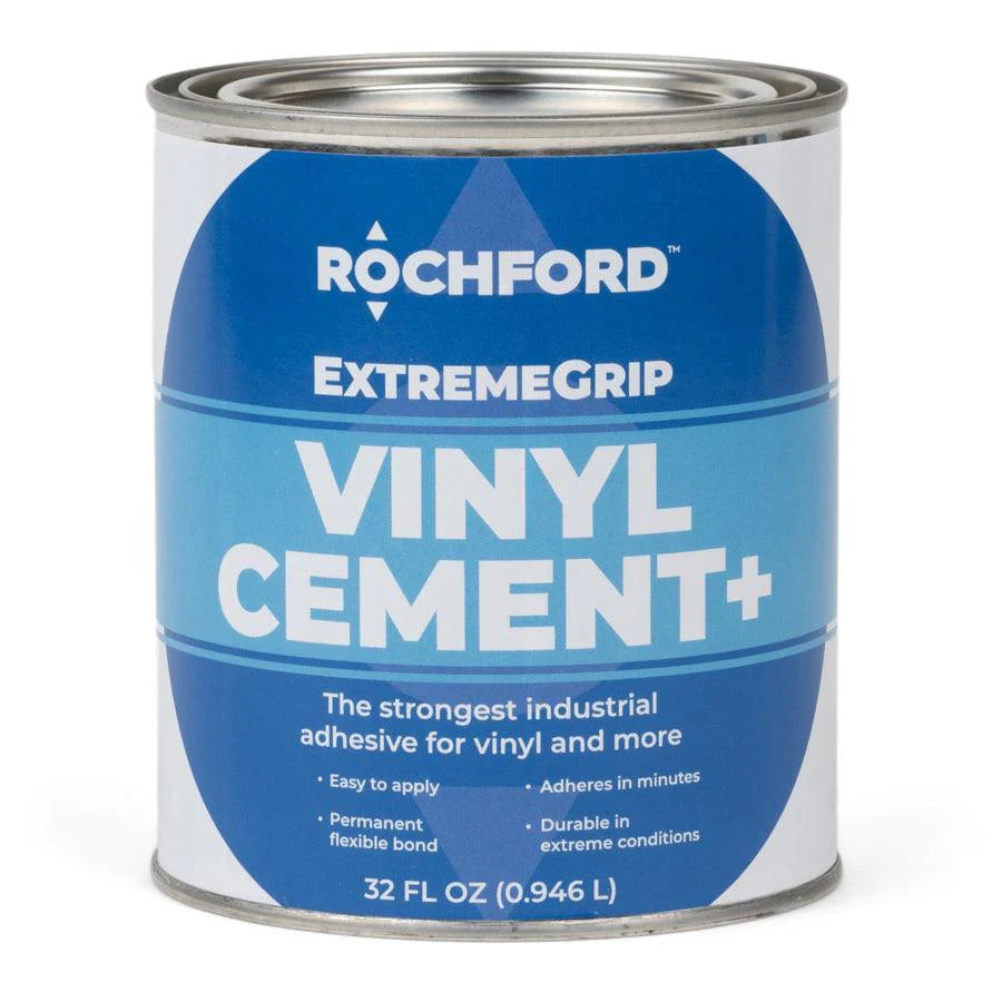 tarp glue Quart Rochford Extreme Grip Vinyl Cement Tarp Glue