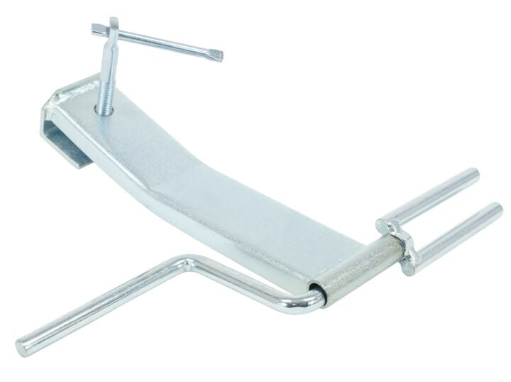 Strap Winder - Silver attaches to Rub Rails