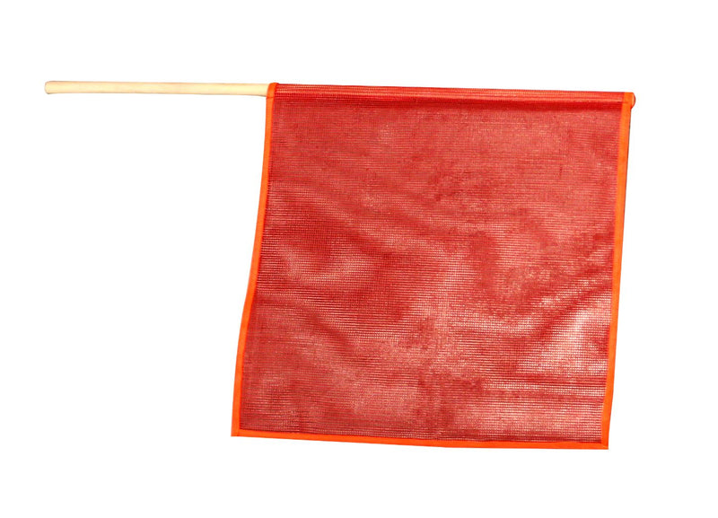 Vinyl Mesh Flag with Wooden Dowel