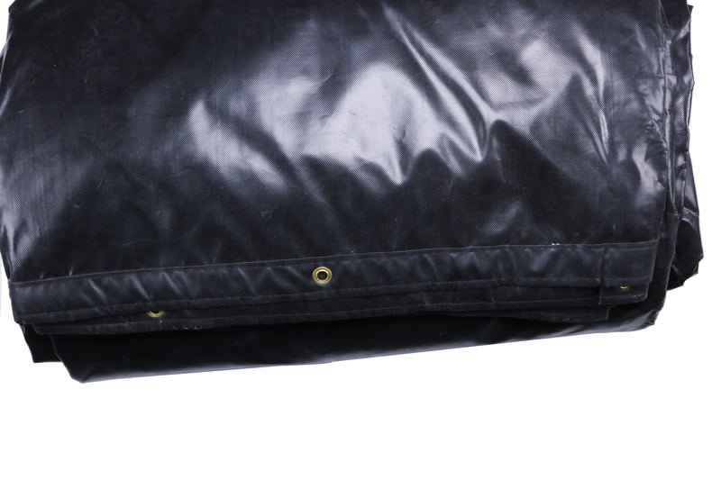 16' x 27' Steel Tarp 15 oz Vinyl with 4’ Flap