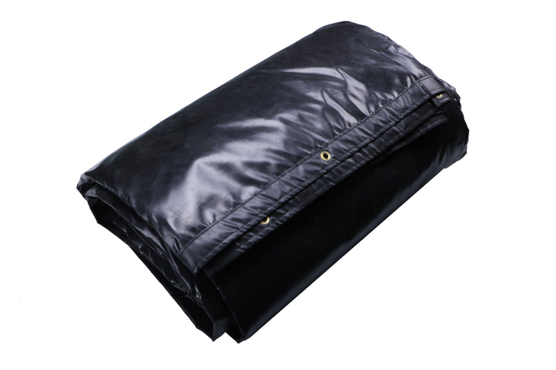 24' x 27' 15 oz Vinyl Lumber Tarp with 8’ Flap