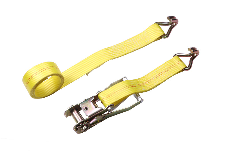 2"x30' Ratchet Strap w Wire Hooks