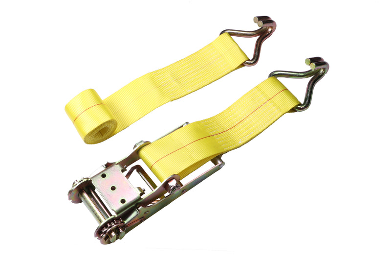2"x30' Ratchet Strap w Wire Hooks