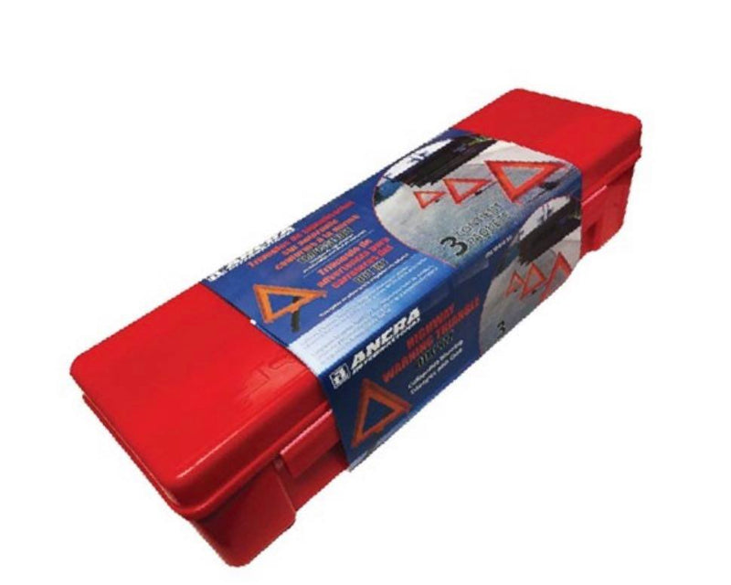 Emergency Warning Triangles, Set of 3
